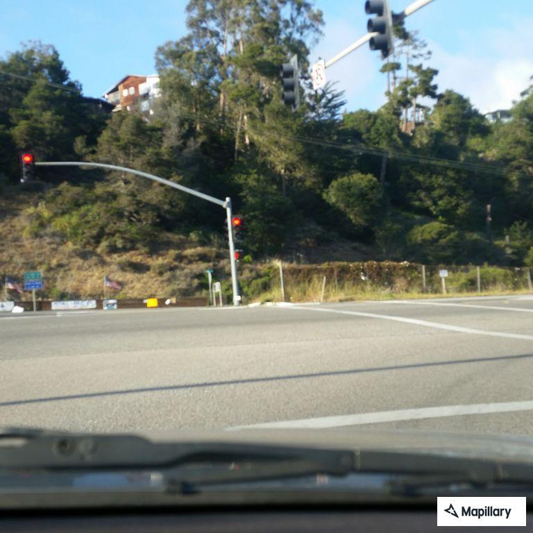 Traffic stop on Highway 1 at Windsor Boulevard