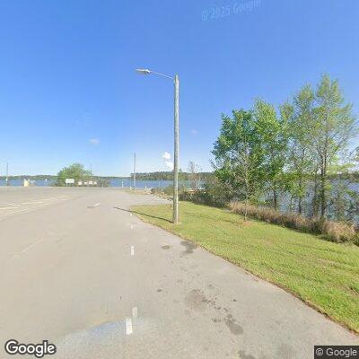 Fire response at Harris Lake Boat Ramp