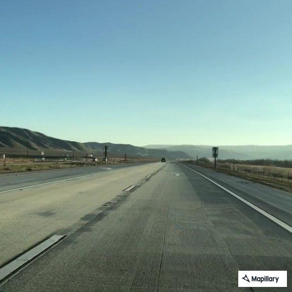 Driver hears noise and stops on Highway 46 shoulder