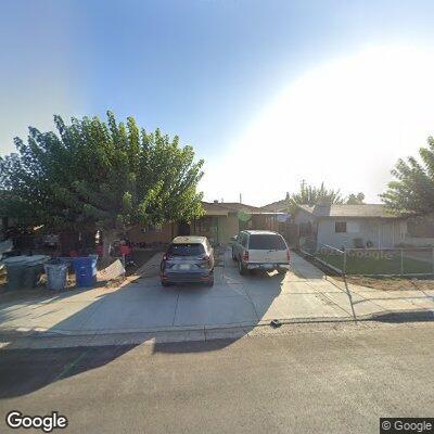 Person with severe bleeding near Fremont Street
