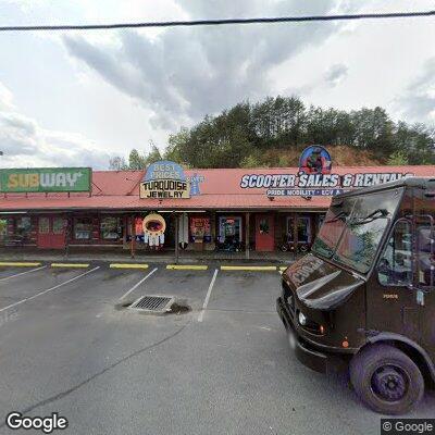 Man yelling outside Parkway shop