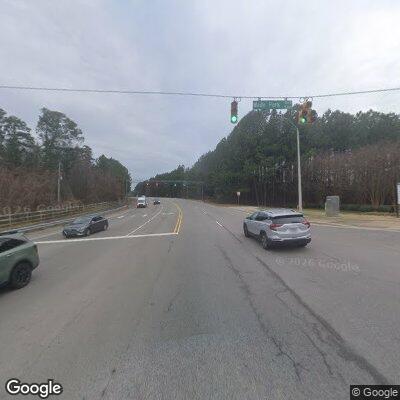Brush fire at Wade Avenue and Edwards Mill Road