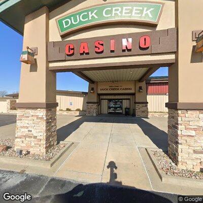 Person reported in roadway near Duck Creek Casino