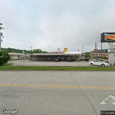 Woman vomiting blood at Sonic on North Kentucky St