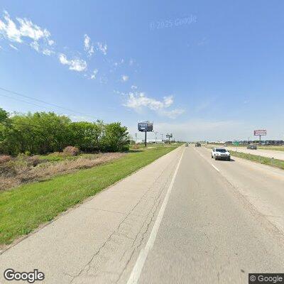 Car slides into ditch off Highway 75 at 121st
