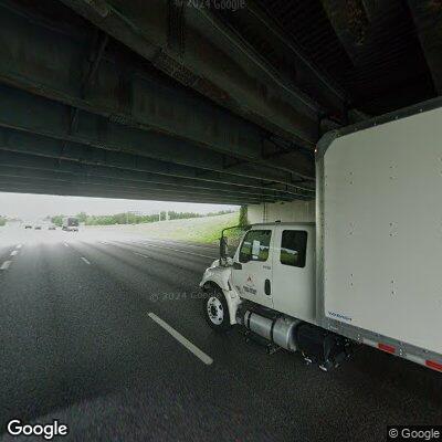 Disabled SUV with flat tire on I-65 north