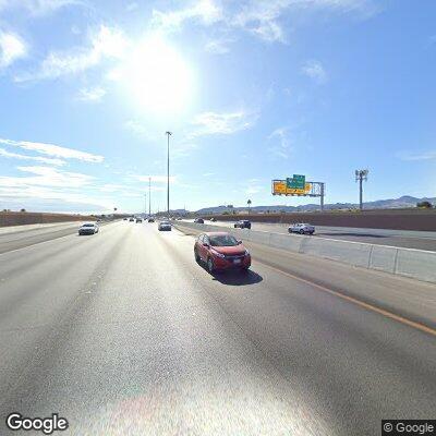 Crash on eastbound 215 near freeway transition