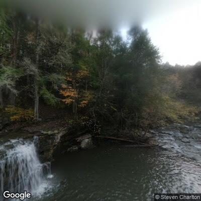 Male unconscious inside blue El Camino at Potter's Falls