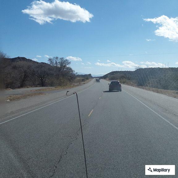 Reckless driver in black Jaguar on Highway 84
