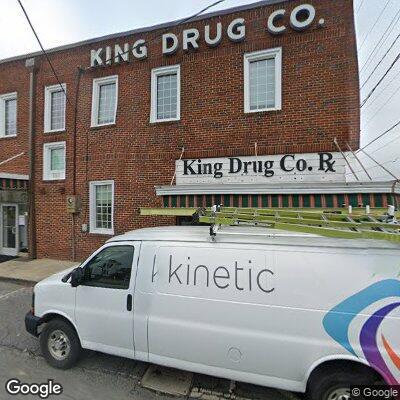 Traffic stop behind King Drug in King