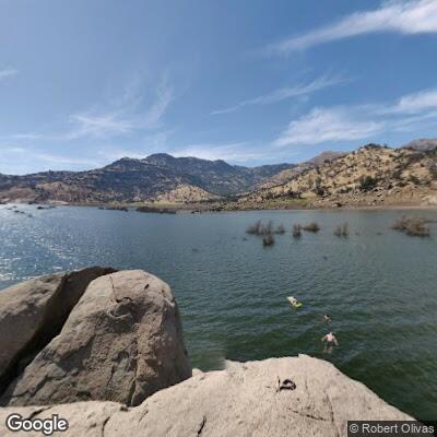Swimmer spotted across boating area at Slick Rock