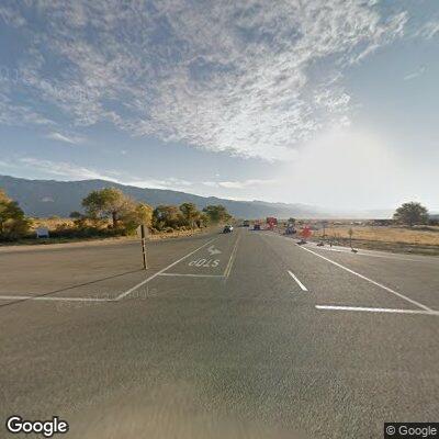 Vehicle and pedestrian collision on US 395