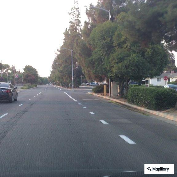 Reckless pickup swerving on Fowler Avenue