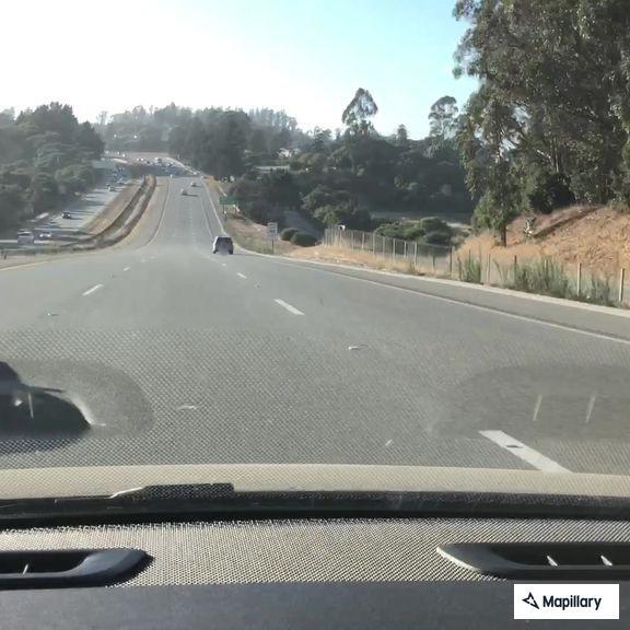 Traffic stop on northbound Highway 1 from Freedom