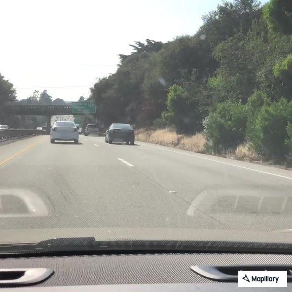 Traffic collision on southbound Highway 1