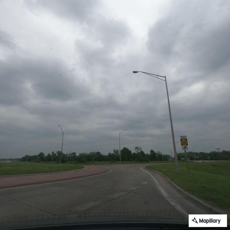 Stop sign knocked down near US-69 Alternate