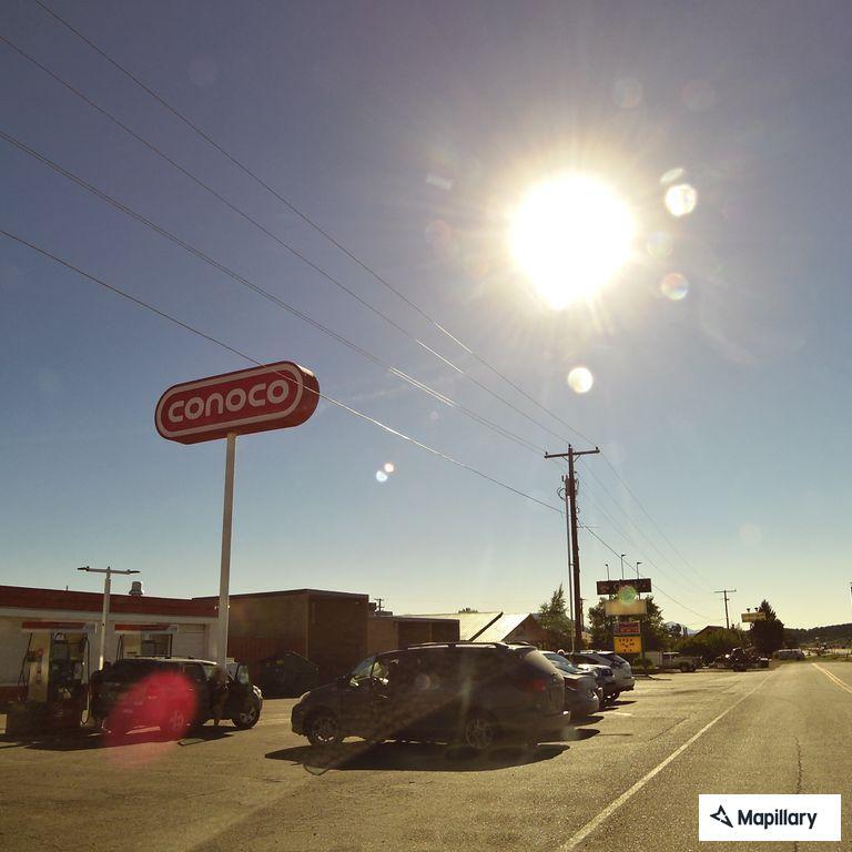 Driver reports home concerns at gas station