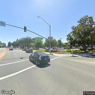 Woman falls near Sylvan Avenue and El Camino Real