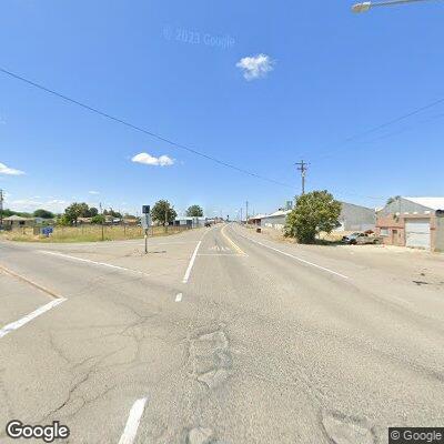 Downed stop sign at Crows Landing and CA-33