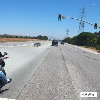 Welfare check for person walking near Bayfront Expressway