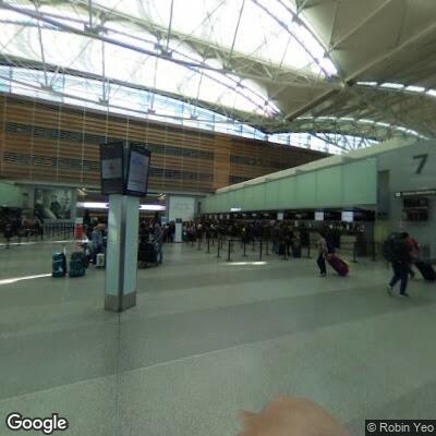 Medical call for one person at airport terminal