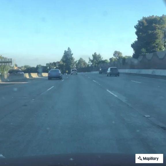 Erratic driver reported on I-580 near 150th Avenue