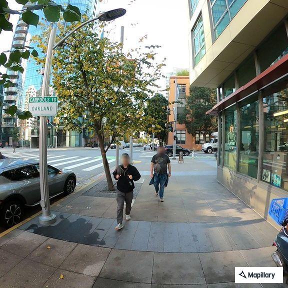 Woman cuts wrists with glass bottle at San Francisco street