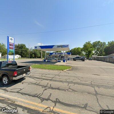 Woman found unconscious at gas station pump