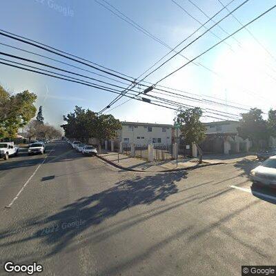 Person suffering from abdominal pain at Stockton intersection