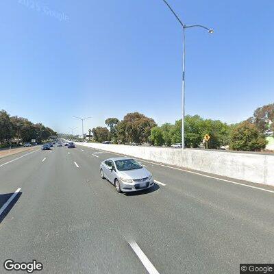 Vehicle blocking lane on southbound 242