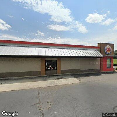 Person sick inside Burger King on Goodwin Drive