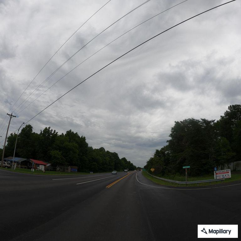 Traffic hazard on Route 4 near Patuxent Beach