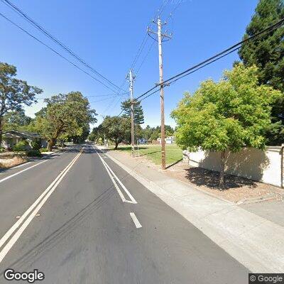 Elderly man outside stopped car on Highway 101