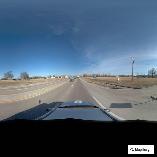 Dead dog in southbound lanes of Highway 7
