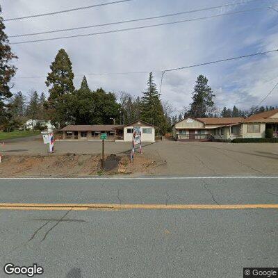 Disabled car on Highway 88 near hardware store