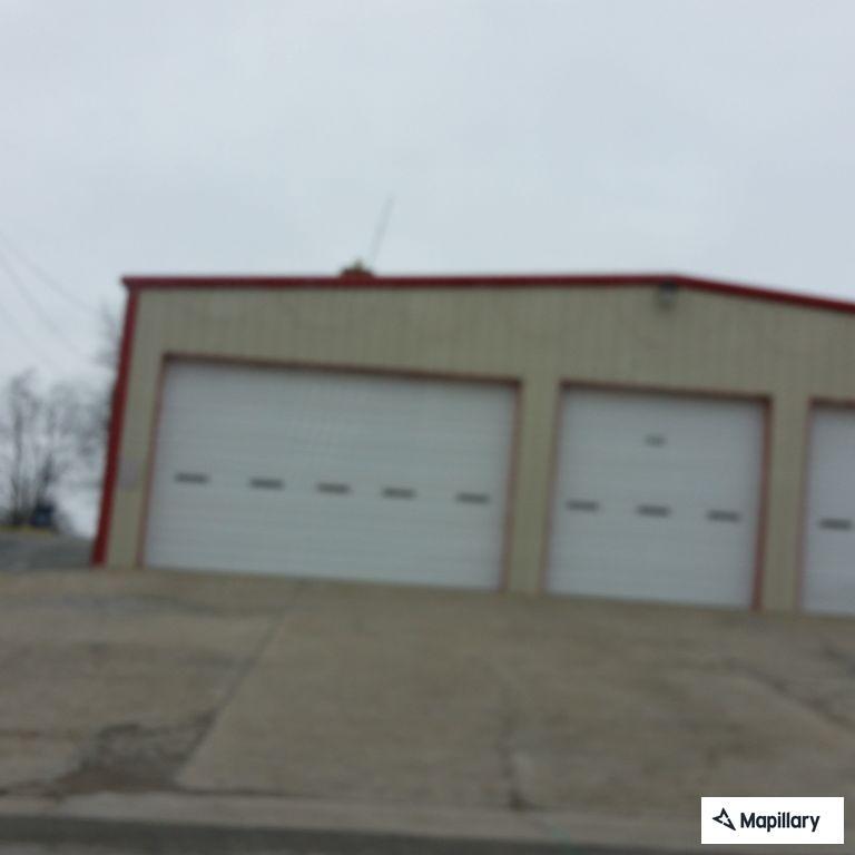 75-year-old woman with injured leg at fire department