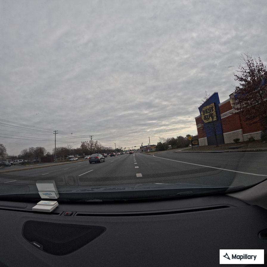 Traffic signal flashing red at Berry Road intersection