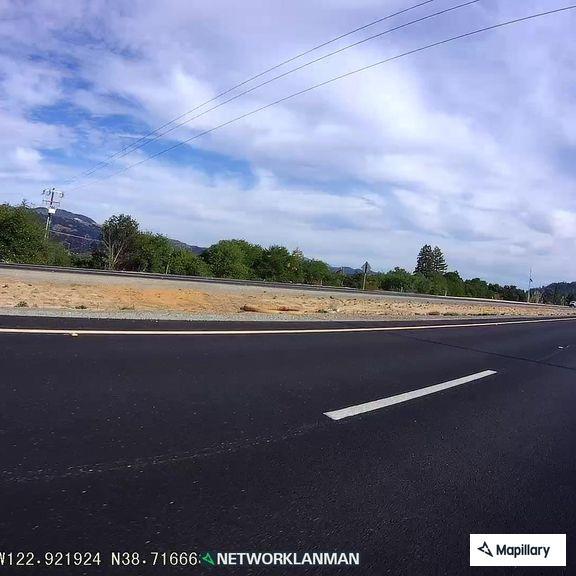 Alert for camper trailer on southbound Highway 101