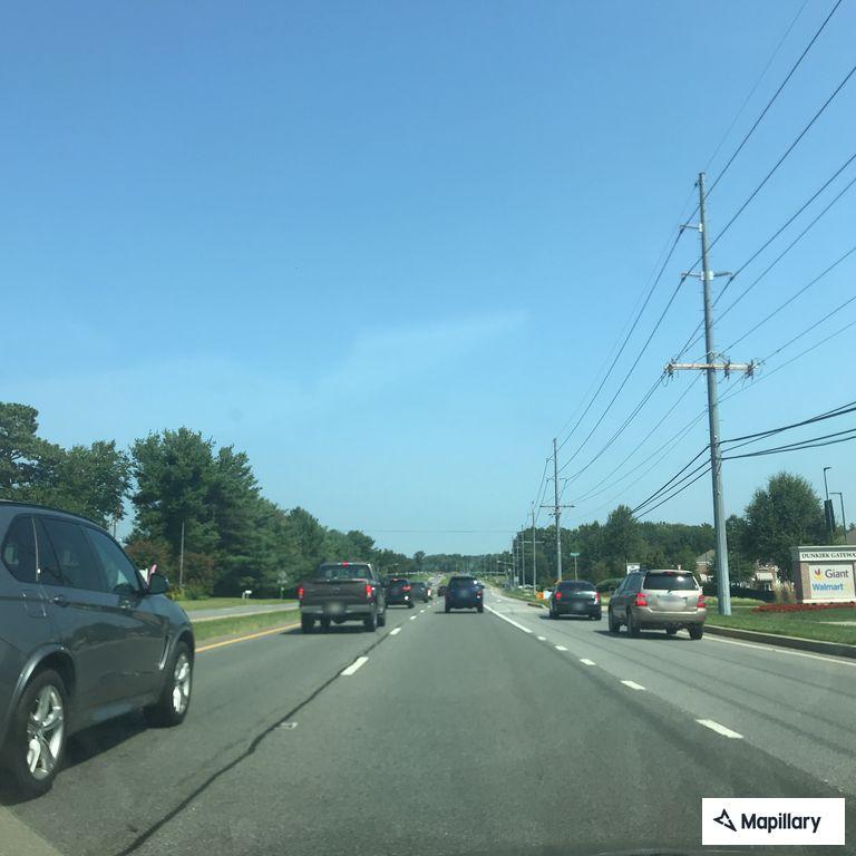 Two-vehicle crash on Route 4 in Dunkirk