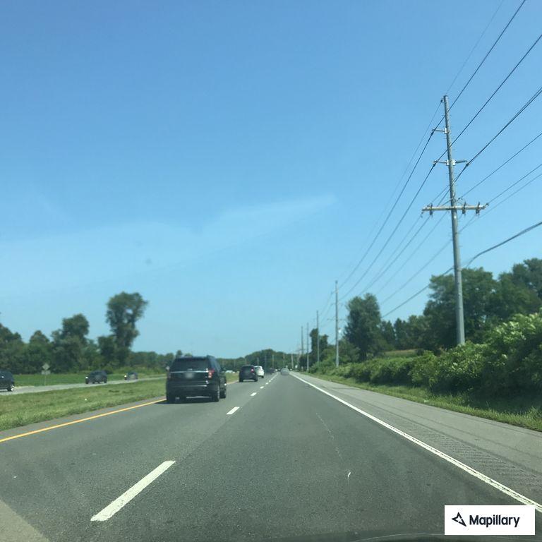 Single vehicle crash in parking lot