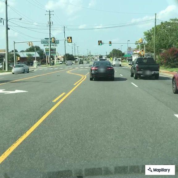 Parked motorcycle hit in springfield hit-and-run