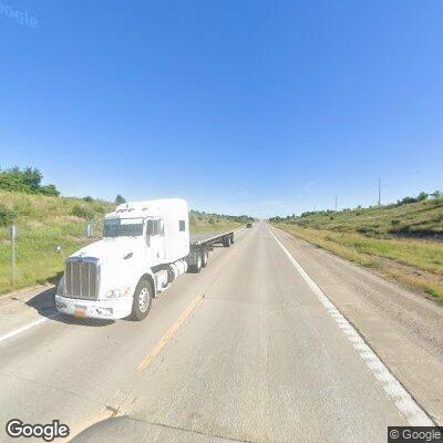 Reckless dark blue pickup speeding on Highway 50