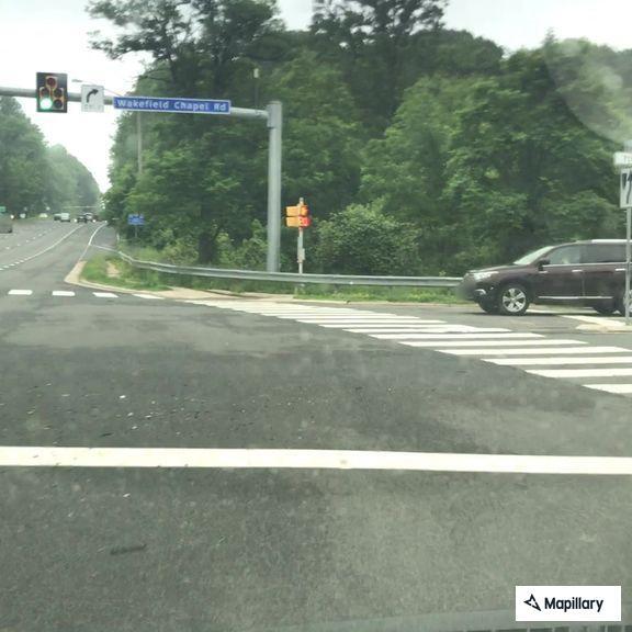 Crash involving Tesla and Lexus at Braddock Road