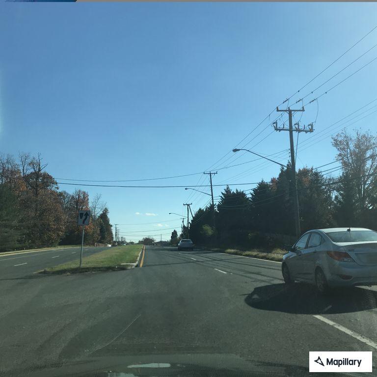 Road closed due to arcing electrical lines