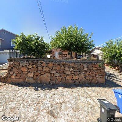 Person reporting back pain at home in Kelseyville