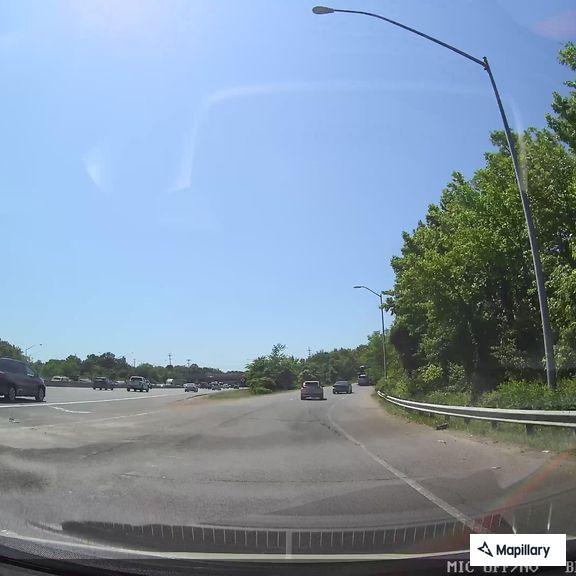 Police search for scooter rider on highway shoulder