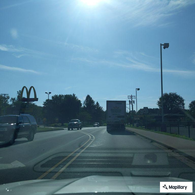 Minor crash at McDonald's parking lot