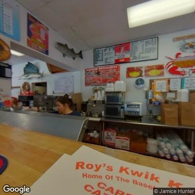 Person experiencing heart problems at Roy's Quick Corner