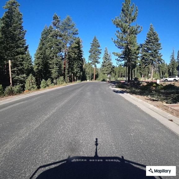 Smoking Subaru sedan near North Tahoe High School