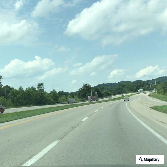 Reckless box truck reported on US 35
